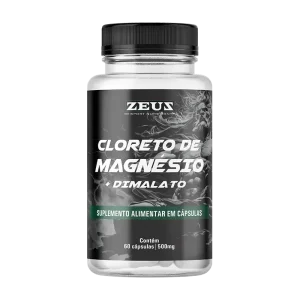 Cloreto de Magnésio 60 Caps 500mg
