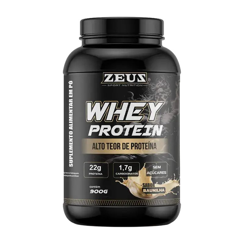 Whey Protein Baunilha Zeuz 900g
