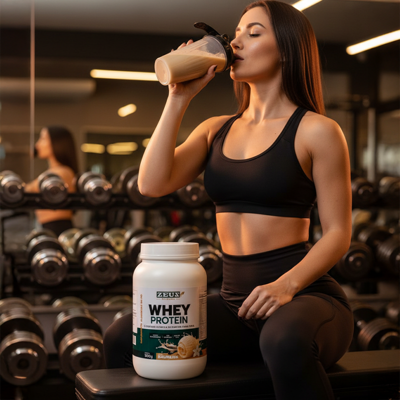 Whey Protein Baunilha Zeuz Pharma 900g - Imagem 2